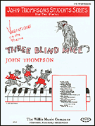 VARIATIONS ON THE THEME THREE piano sheet music cover